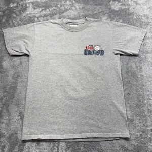 Gildan T-Shirt Mens M Gray Good Vintage 2001 Baseball Dinger Graphic Tee 819